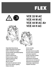 Notice Flex VCE 44 H AC Aspirateur