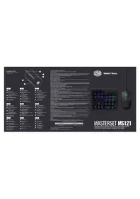 Notice CM Storm MASTERSET MS121 Clavier