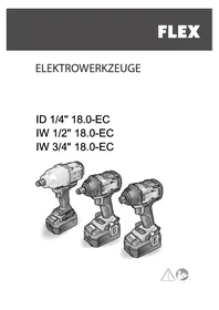 Notice Flex IW 3/4" 18.0-EC Perceuse
