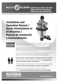 Notice Waterco MULTICYCLONE MC16 Filtre à eau