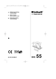 Notice Bavaria by Einhell BHS 55 Scie