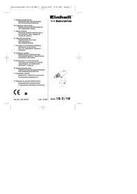 Notice Bavaria by Einhell BAS 18-2/1H Perceuse