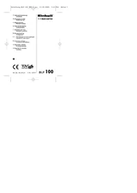 Notice Bavaria by Einhell BLP 100 Machine de soudure