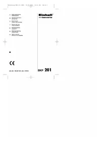 Notice Bavaria by Einhell BKP 201 Pistolet à colle