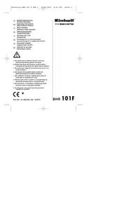 Notice Bavaria by Einhell BHR 101 F Nettoyeur haute pressio