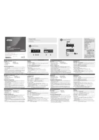 Notice ATEN VC840 Convertisseur audio/vidéo