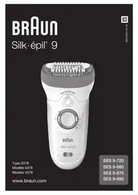 Notice BRAUN SILK-éPIL 9-870 Epilateur