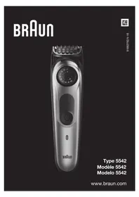 Notice BRAUN BT5040 Tondeuse à barbe