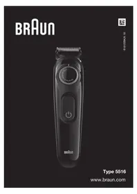 Notice BRAUN BT3411 Tondeuse à barbe