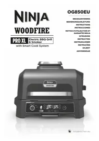 Notice NINJA WOODFIRE PRO XL OG850EU Barbecue