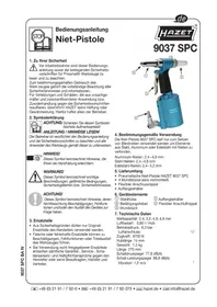 Notice Hazet 9037 SPC Compresseur