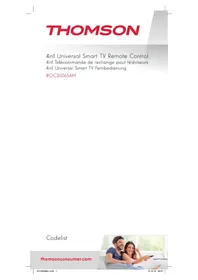 Notice THOMSON ROC3506SAM Télécommande