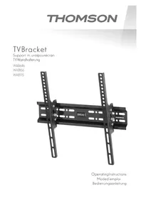 Notice THOMSON WAB646 Support mural