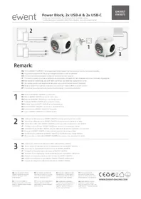 Notice Ewent EW3957 Multiprise