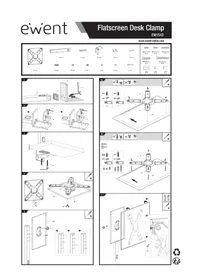 Notice Ewent EW1543 Support écran plat