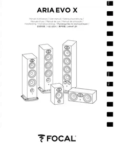 Notice FOCAL ARIA EVO X N°1 Haut-parleur