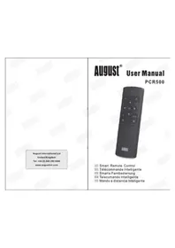 Notice August PCR500 Pointeur sans fil