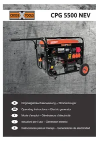 Notice CrossTools CPG 5500 NEV Générateur
