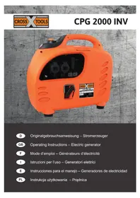 Notice CrossTools CPG 2000 INV Générateur