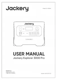 Notice Jackery EXPLORER 3000 PRO Générateur