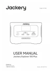 Notice Jackery EXPLORER 100 PLUS Générateur