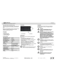 Notice Revolt ZX-3300-675 Panneau solaire