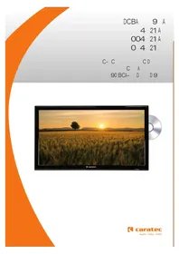 Notice Caratec VISION CAV220P-D Téléviseur