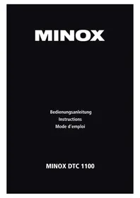Notice MINOX DTC 1100 Appareil photo