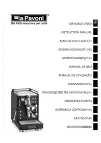 Notice LA PAVONI MINI CELLINI BLACK Machine à café