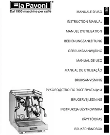 Notice LA PAVONI NEW CELLINI CLASSIC Machine à café