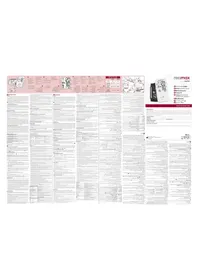 Notice Rossmax AX356F Tensiomètre