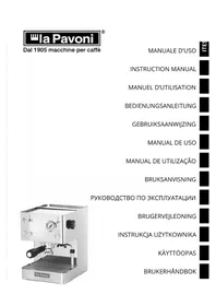 Notice LA PAVONI NEW CASA BAR Machine à café