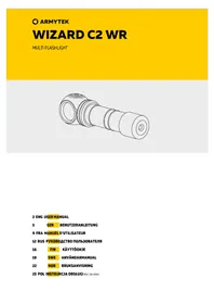 Notice ArmyTek WIZARD C2 WR Lampe