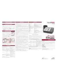 Notice Rossmax Z5 Tensiomètre