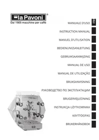 Notice LA PAVONI DIAMANTINA 230V Machine à café
