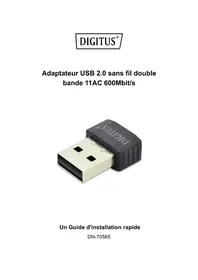 Notice Digitus DN-70565 Carte réseau / adaptateur