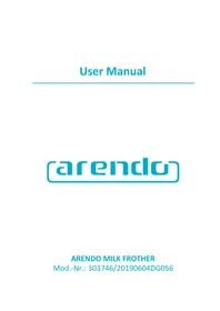 Notice Arendo 303746 Mousseur à lait