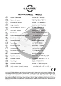 Notice Cramer RM2700 Tondeuse robotique