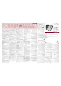 Notice Rossmax MJ701F Tensiomètre