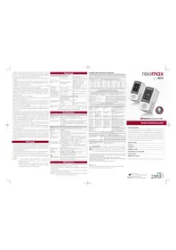 Notice Rossmax SB210 Cardiofréquencemètre