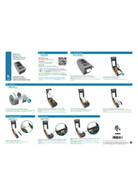 Notice ZEBRA ZD411T Imprimante d'étiquettes