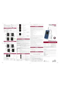 Notice Rossmax SA310 Cardiofréquencemètre