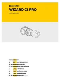 Notice ArmyTek WIZARD C1 PRO Lampe