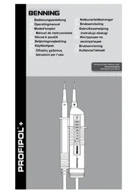 Notice BENNING ROFIPOL+ équipements de mesure