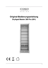 Notice CASO DRYAGED MASTER 380 RO Réfrigérateur