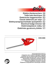 Notice Grizzly EHS 4500 Tondeuse à gazon