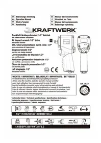 Notice Kraftwerk 3837 Visseuse