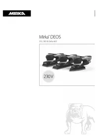 Notice Mirka DEOS 383CV Broyeur