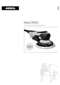 Notice Mirka DEROS 325CV Broyeur