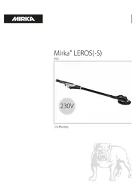 Notice Mirka LEROS 950CV Broyeur